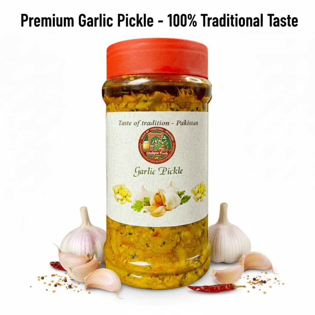 Garlic Pickle – Tangy & Spicy