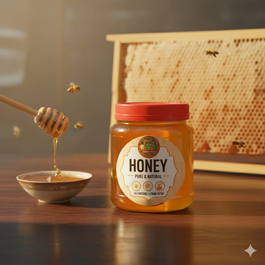 Pure Natural Honey – Fresh, Raw & Desi Sweetness