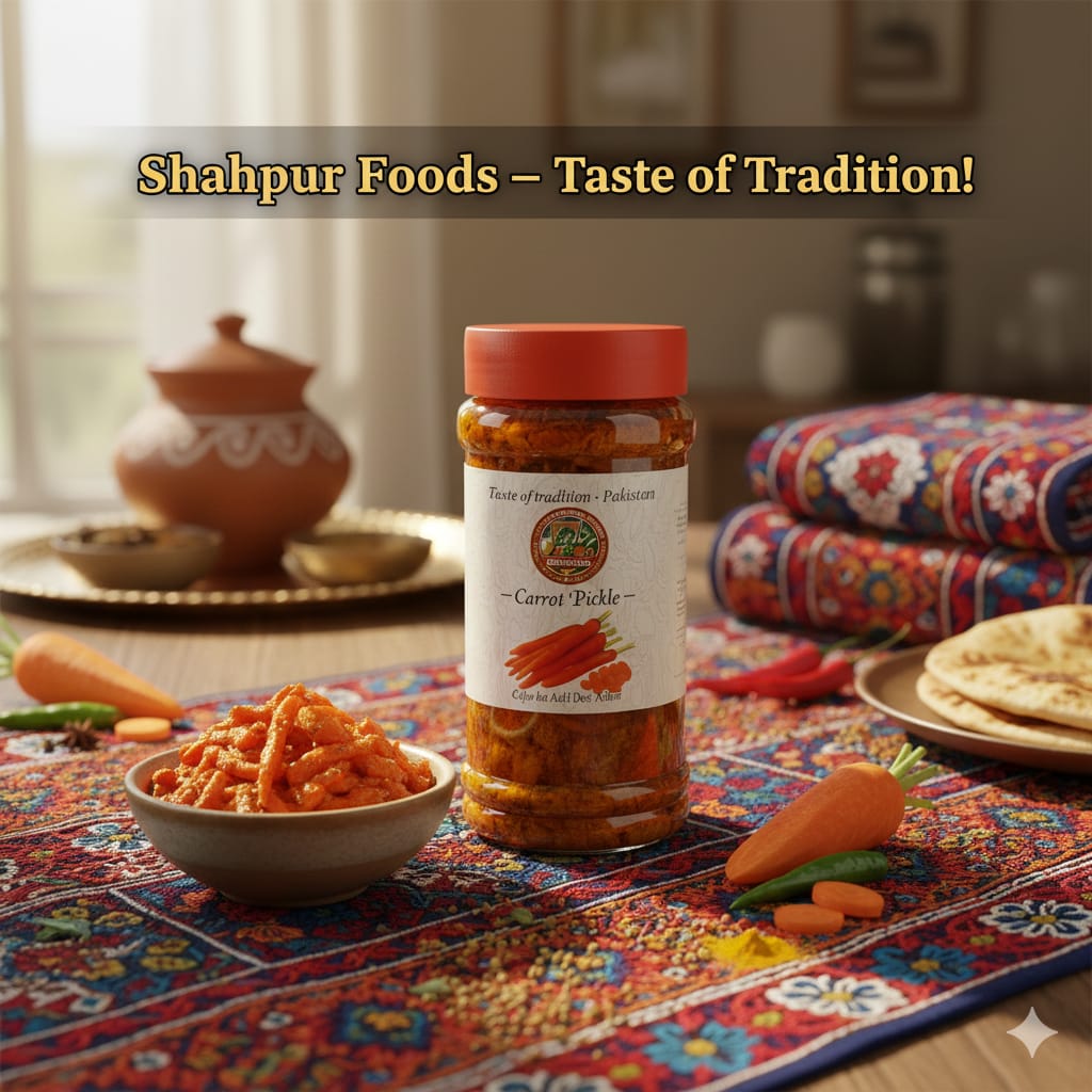 Carrot Pickle – Spicy, Tangy & Homemade