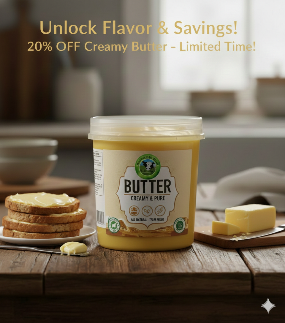 Fresh Desi Butter – 20% OFF Till December 12th! 🔥