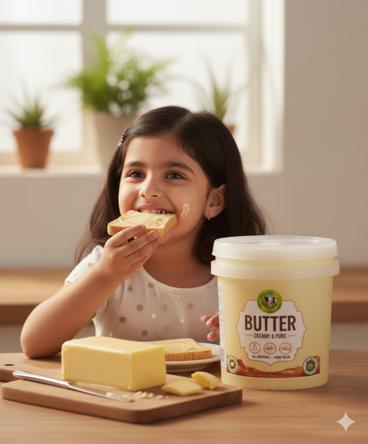 Soft & Creamy Desi Butter