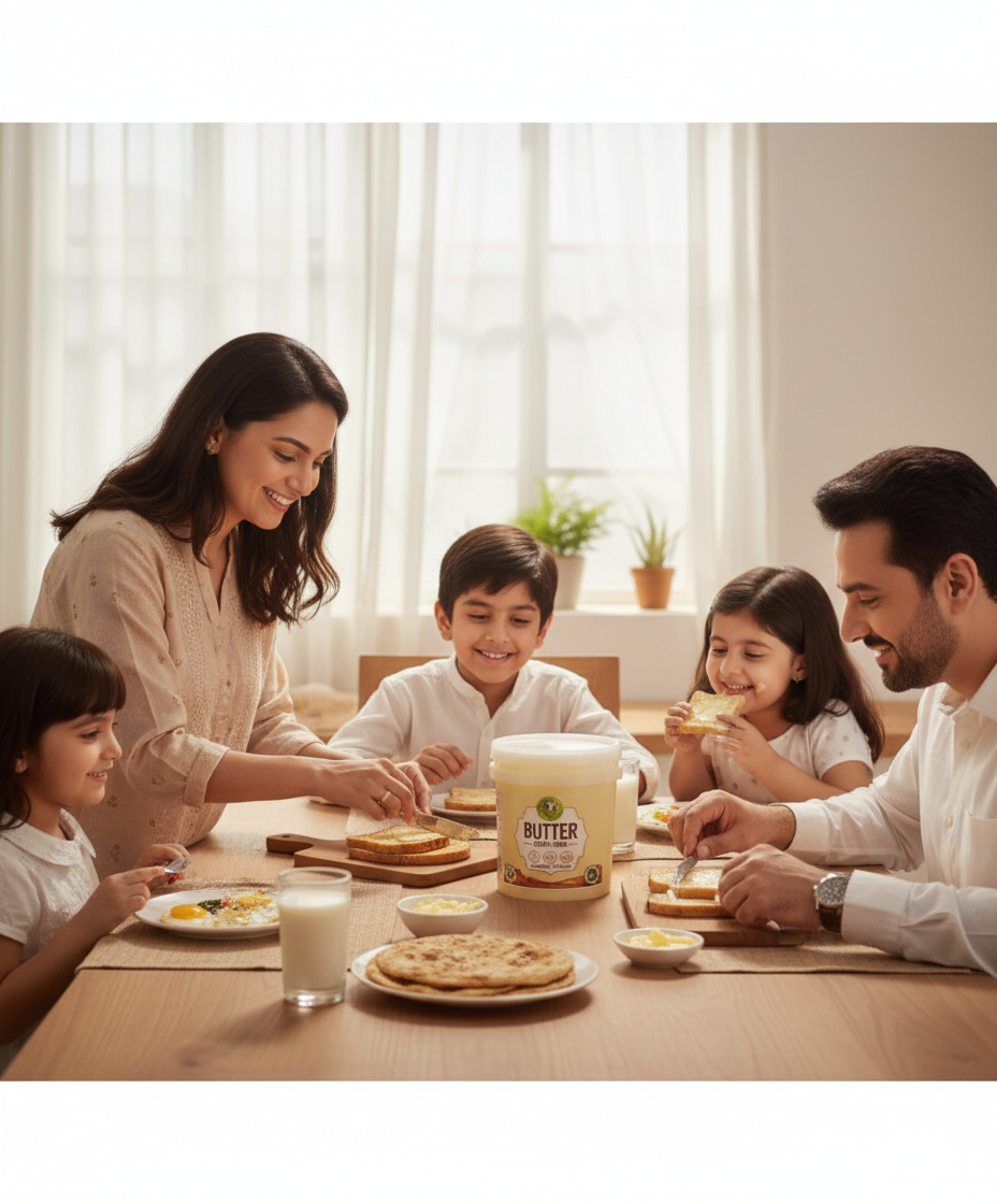 Soft & Creamy Desi Butter