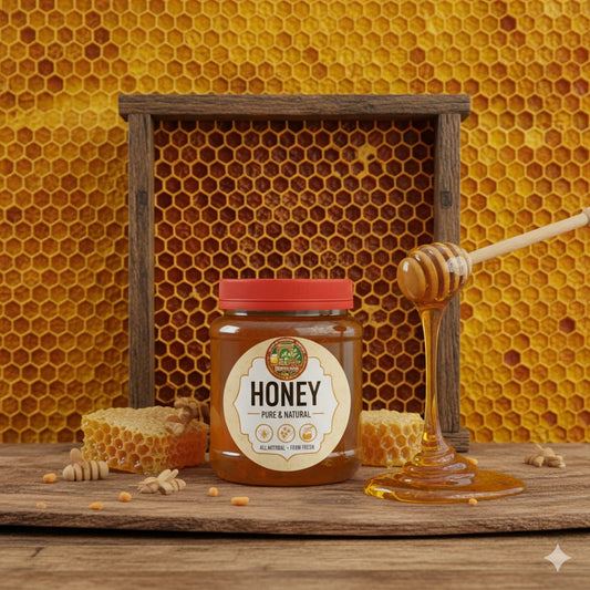 Pure Natural Honey – Fresh, Raw & Desi Sweetness