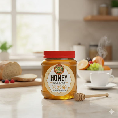 Pure Natural Honey – Fresh, Raw & Desi Sweetness