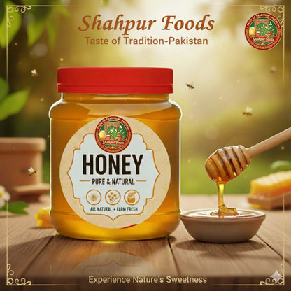 Pure Natural Honey – Fresh, Raw & Desi Sweetness