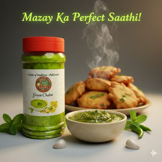 Fresh Green Chutney – Spicy, Tangy & Homemade Flavor