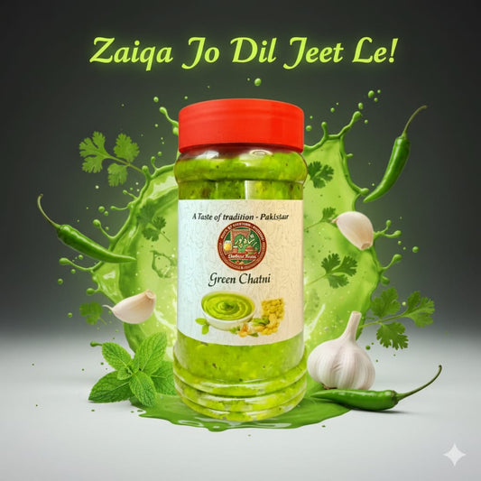 Fresh Green Chutney – Spicy, Tangy & Homemade Flavor