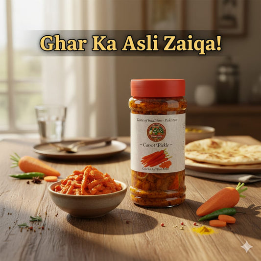 Carrot Pickle – Spicy, Tangy & Homemade