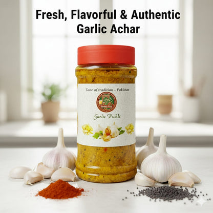 Garlic Pickle – Tangy & Spicy