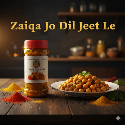 Chickpeas Pickle – Crunchy, Tangy & Full of Flavor