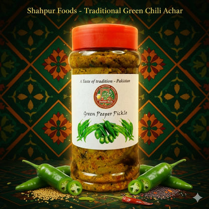 Green Chilli Pickle – Tangy & Spicy Flavor