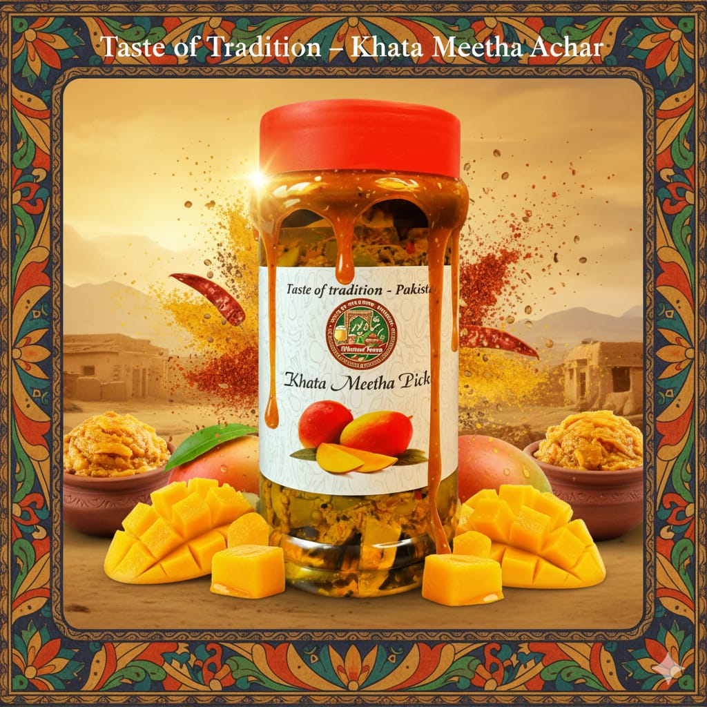 Khata Meetha Pickle – Sweet & Tangy Flavor