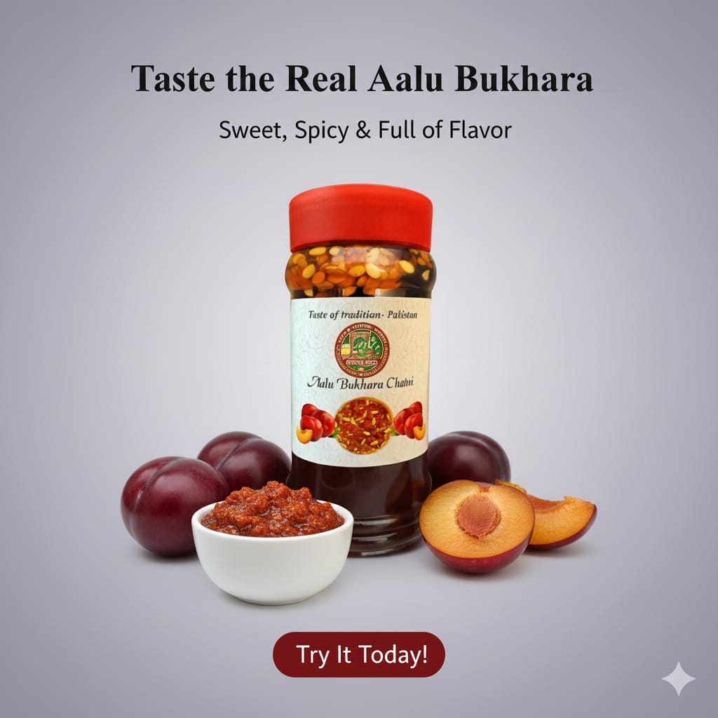 Aalu Bukhara Chutney – Sweet & Tangy Spread