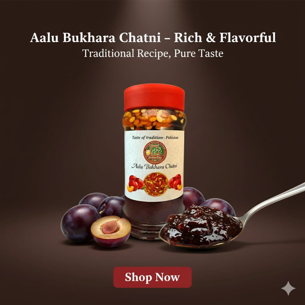 Aalu Bukhara Chutney – Sweet & Tangy Spread